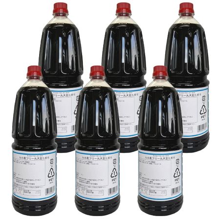 Handa no Umiya Без пшеницы Цельные соевые бобы Соевый соус Тамари Без глютена Без пшеницы x 6 бутылок Без добавления химических приправ 1,8 л