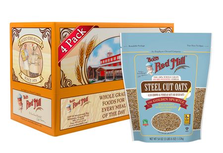 Red Mill Steel Cut Oats World кг x 4 мешка Bob s (Чемпион по овсянке) 1.531