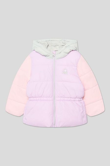 Куртка утепленная с капюшоном Benetton 3700₽
