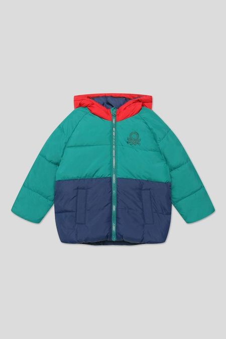 Куртка утепленная с капюшоном Benetton 3700₽