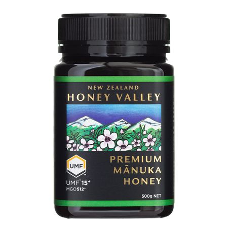 HONEY VALLEY Premium Manuka Honey 500 г. Натуральный чистый новозеландский мед Honey Valley UMF15+ MGO512+ 100%
