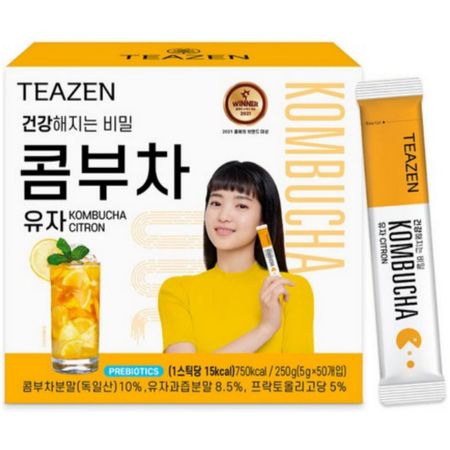[TEAZEN] Чай Комбуча Цитрон #10EA