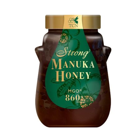 TCN Manuka Honey MGO Strong Manuka Honey 500 г. Натуральный мед из Новой Зеландии, чистый, специально собранный, крепкий мед Manuka Honey 860+