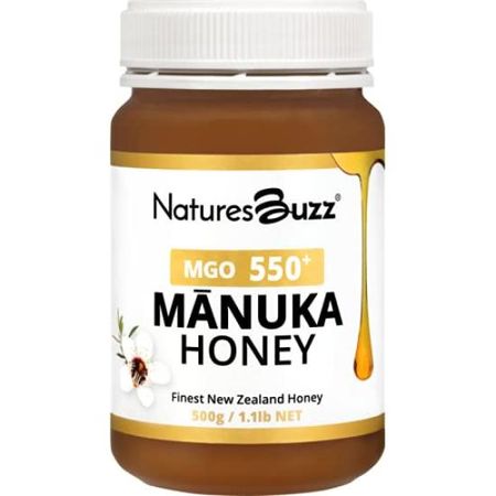 Natures Buzz Manuka Honey Натуральный мед из Новой Зеландии Прямой импорт 500 г Оригинальный продукт MGO550+