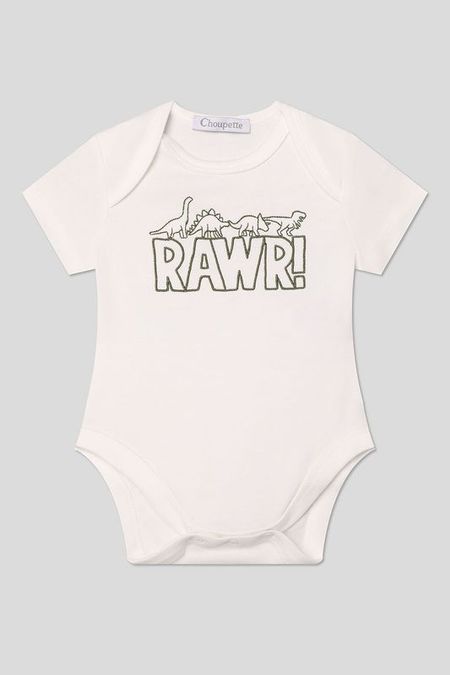 Боди хлопковое с принтом Choupette 1042₽