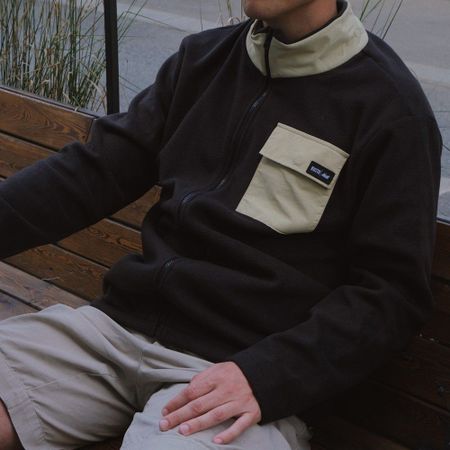 Флиска Kusto Fleece Full Zip Black 5250₽