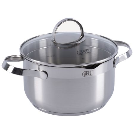 Кастрюля из нержавеющей стали Gipfel Benita 2271 20 см32 л 6490₽