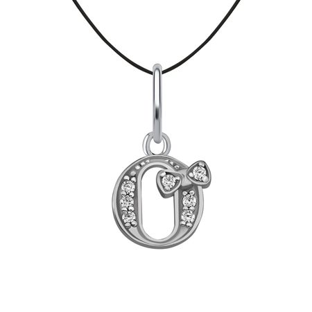 Серебряная подвеска с фианитами 590₽