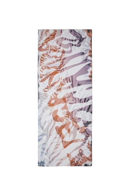 Палантин из хлопка и шелка с принтом ELEGANZZA 2775₽