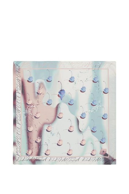 Платок из шелка и хлопка с принтом ELEGANZZA 2775₽