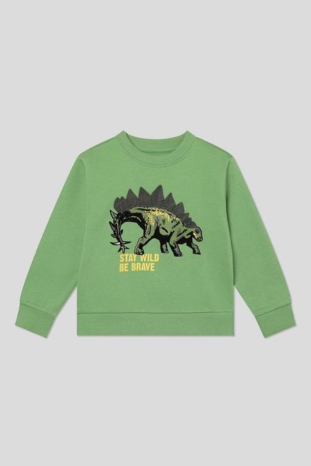 Свитшот хлопковый с принтом OVS 1567₽