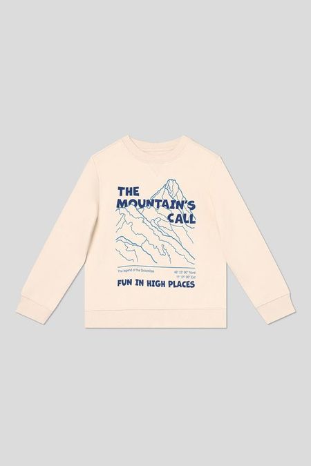 Свитшот хлопковый с принтом OVS 1147₽