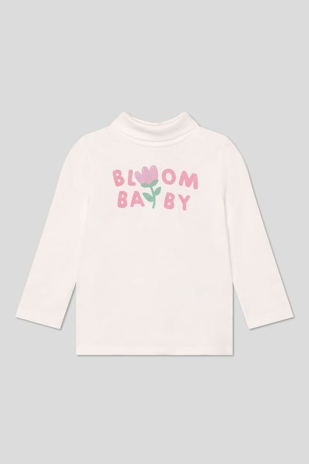 Водолазка хлопковая с принтом Fagottino 622₽