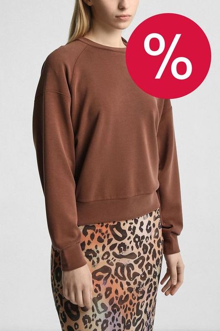 Свитшот с завязкой на шее и вырезом на плече BOSS 12890₽