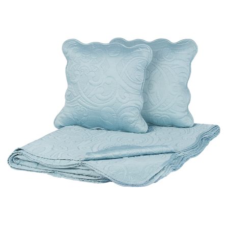 Комплект Gipfel Adelle 43144 покрывало 240х260 см и подушки 40х40 см 2 шт 8495₽