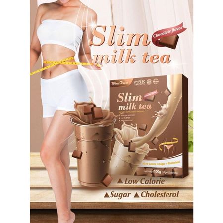 100% плоский живот потеря веса тонкий молочный чай сжигатель жира 4 вкуса чай для похудения 100 г Strawberry flavor