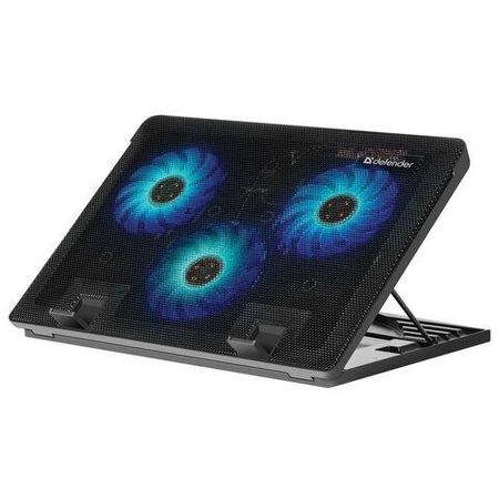 Подставка для ноутбука Defender (NS-501) 17" 2 хUSB/3 вентилятора (черный)