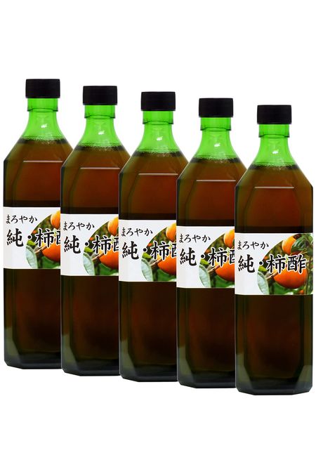 Natural Health Company Чистый уксус из хурмы 720 мл x 5 Полезный уксус Фруктовый уксус без добавок
