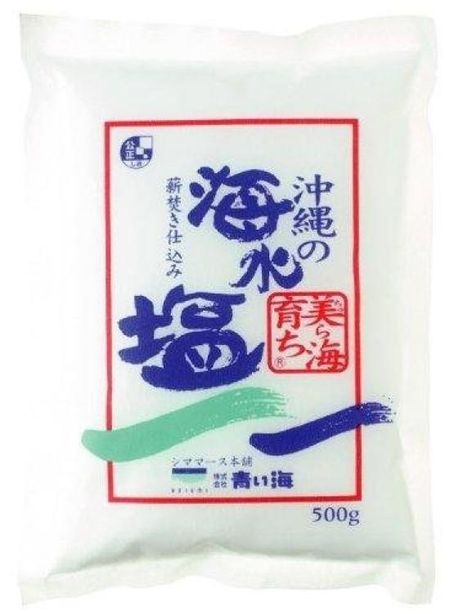 Синяя морская соль Churaumi Grown 500 г x 8 шт.