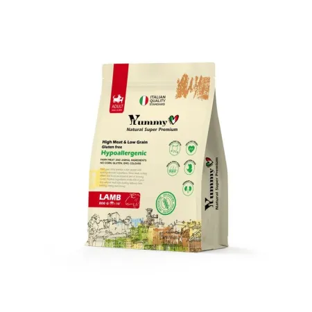 Yummy Linea сухой корм для собак мелких и миниатюрных пород, с ягненком - 0,8 кг