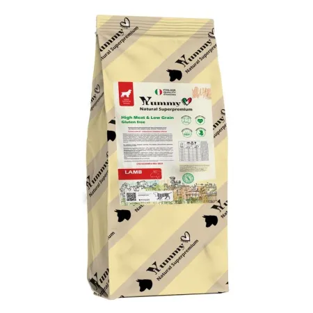 Yummy Linea сухой корм для собак средних и крупных пород, с ягненком / Yummy Linea 8 кг