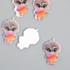 Декоративный элемент для творчества «Арт Узор. Совушка с сердцем», акрил, 2.3×3.7 см