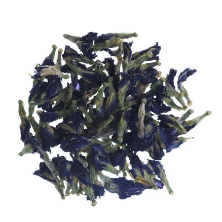 20 г чистого натурального сушеного горохового чая с синими цветами Clitoria Ternatea