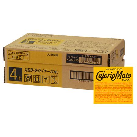 Сыр в блоках Otsuka Pharmaceutical Calorie Mate 4 шт. x 30 шт.