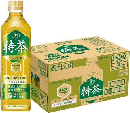 [TOKUHO] Специальный чай Suntory Iyemon 500 мл x 24 бутылки