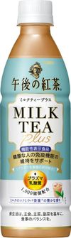 [Продукты питания с функциональными свойствами] Kirin Afternoon Tea Plasma Lactic Acid Bacteria Milk Tea Plus 430 мл 24 бутылки Напиток с молочной кислотой для иммунитета