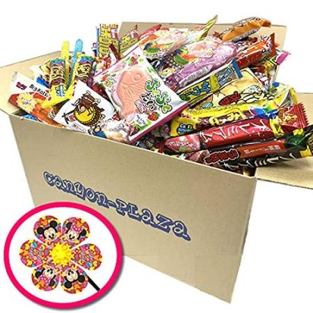 Ассортимент Dagashi Конфеты Dagashi Tokyo Limited Премиум Вкусный Пышный Тайский Шоколад не Один Disney Pinwheel Один Тип Сервиз Набор из 150 предметов, и