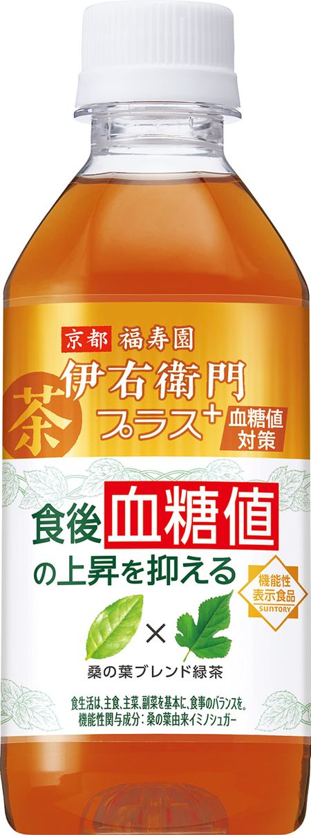 Suntory Food with Function Claims Iyemon Plus Blood Sugar Countermeasure 350 мл x 24 бутылки