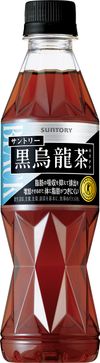 [TOKUHO] Suntory Black Oolong Tea 350ml PET x 24 bottles