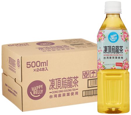 [Бренд Amazon] Замороженный чай улун Happy Belly 500 мл x 24 бутылки