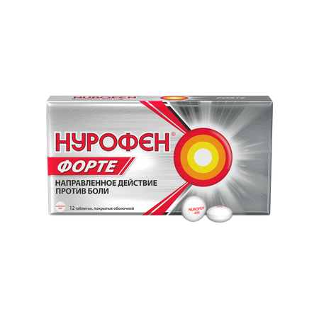 Нурофен Форте Таб.п.о.400Мг №12