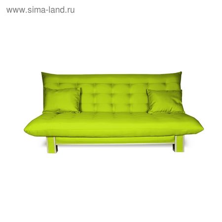 Диван прямой «ПОЛО» Style, спальное место 1200×1850 мм, рогожка, цвет яблоко