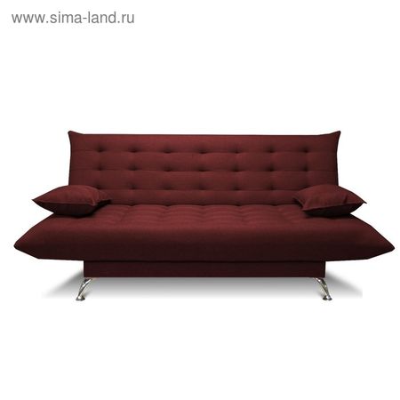 Диван прямой «ПОЛО» Lite, спальное место 1200×1850 мм, рогожка, цвет фиолетовый