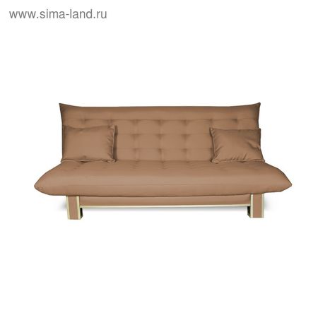 Диван прямой «ПОЛО» Style, спальное место 1200×1850 мм, рогожка, цвет пыльная роза