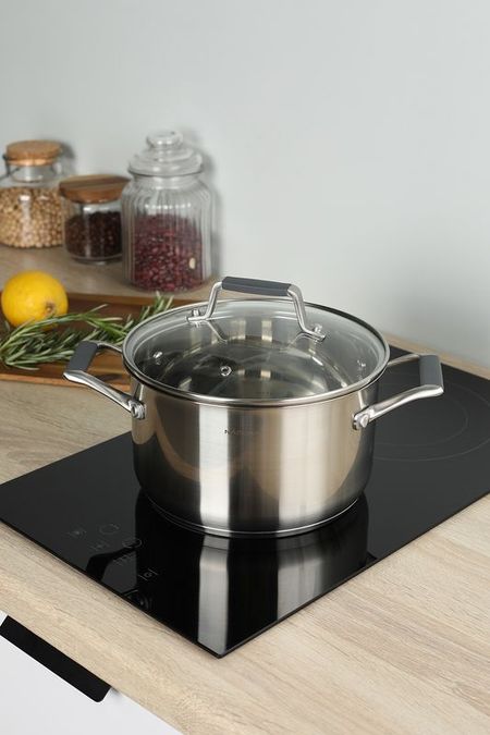 Кастрюля со стеклянной крышкой Odri 20 см Nadoba 6290₽