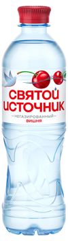 Вода питьевая Святой Источник с соком вишни, 500 мл