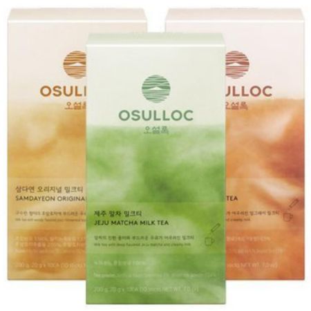 [OSULLOC] Молочный чай 3 вида #Jeju Matcha