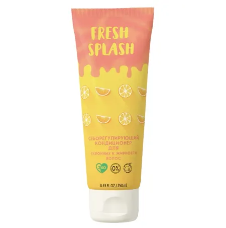 Fresh Splash Кондиционер себорегулирующий для склонных к жирности волос, 250 мл