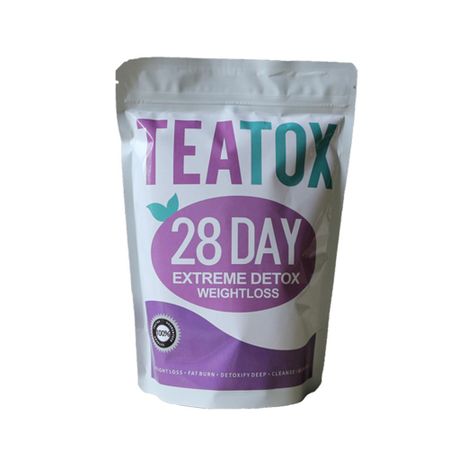 28 пакетиков по 3 г 28-дневный чай Teatox для детоксикации и снижения веса, чай в пакетиках для похудения