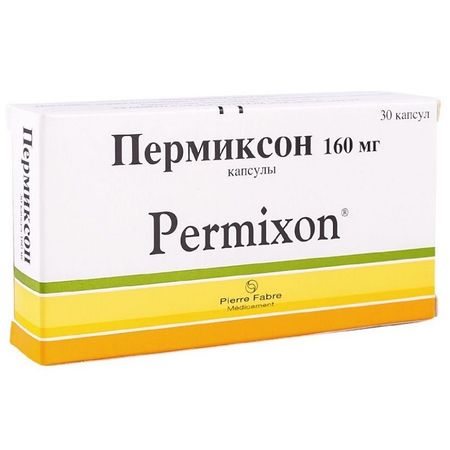 Пермиксон Капс.160Мг №30