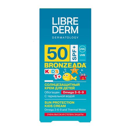 Либридерм Бронзиада Крем Spf 50+ С Омега 3-6-9 И Термальной Водой Д/Детей 150Мл
