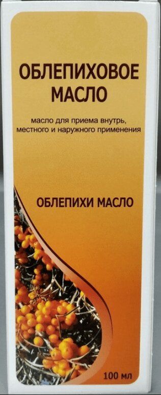 Облепиховое Масло Д/Приема Внутрь,Местного И Наружн.прим.фл.100Мл №1