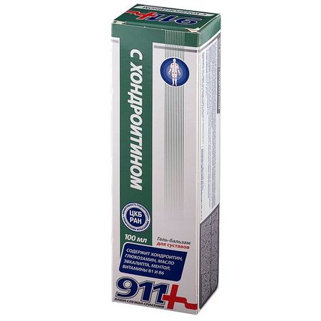 911 Хондроитин Гель-Бальзам Для Суставов 100Мл Уп.№1