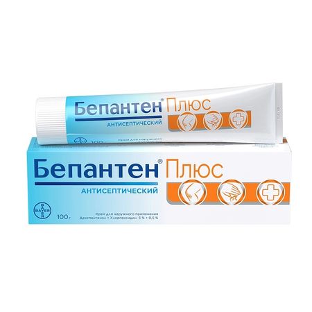 Бепантен Плюс Крем 5% Туба 100Г №1