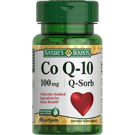 Нэйчес Баунти Коэнзим Q10 Капс.100Мг №60