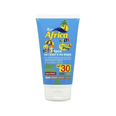 Африка Кидс Крем Солнцезащитный На Суше И На Море Spf 30 150Мл